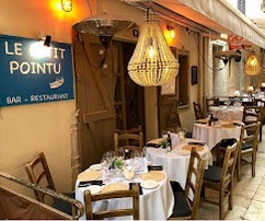 Le Petit Pointu, bistrot de poissons à La Ponche, Saint-Tropez