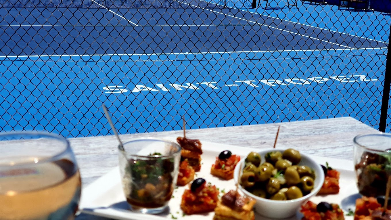 Tennis Club de Saint-Tropez, restaurant Chez Syndie au Centre Pierre Philippot